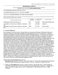 View Biographical Sketch [PDF]
