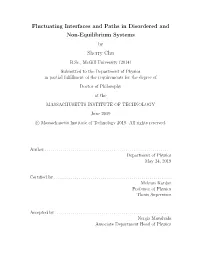 Fluctuating Interfaces and Paths in Disordered and Non-Equilibrium