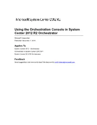 Orchestrator
