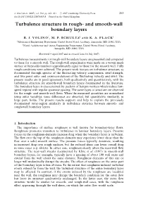 The Turbulence Structure in Rough- and Smooth-Wall Boundary Layers