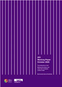 203 Working Paper October 2020