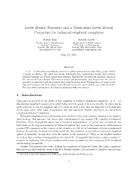 Lower Bound Theorems and a Generalized Lower Bound Conjecture for Balanced Simplicial Complexes