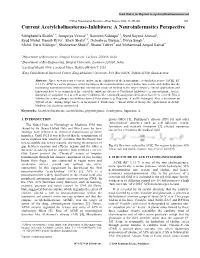 Current Acetylcholinesterase-Inhibitors: a Neuroinformatics Perspective