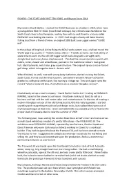 FISHERS – the START and FIRST TEN YEARS and Beyond June 2014