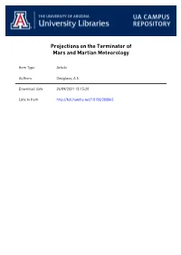 Libration of Venus and Mercury. Projections on the Terminator Of