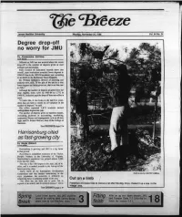November 24, 1986 Deg Rees — >• (Continued from Page 1) Communication Increased, from 166 in 1983-84 to the State Council's Records Show That Private 181 in 1984-85