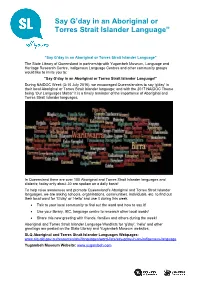 Indigenous Languages Project; Wordlists