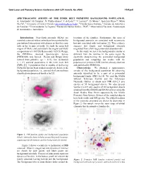 Spectroscopic Survey of the Inner Belt Primitive Background Population