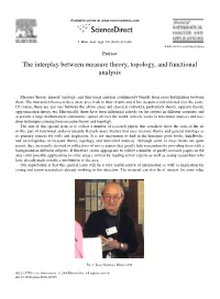 The Interplay Between Measure Theory, Topology, and Functional Analysis