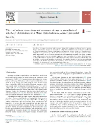 Effects of Volume Corrections and Resonance Decays on Cumulants of Net-Charge Distributions in a Monte Carlo Hadron Resonance Gas Model