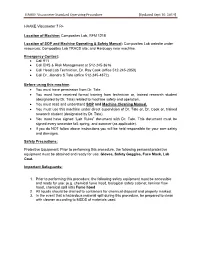 HAAKE Viscometer Standard Operating Procedure [Updated Sept 10, 2014]