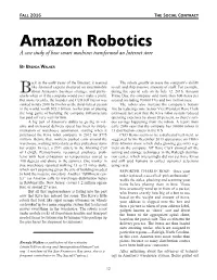 Amazon Robotics a Case Study of How Smart Machines Transformed an Internet Store