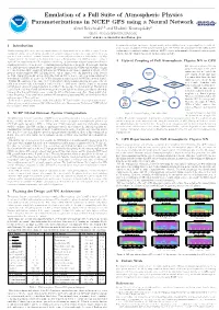 Emulation of a Full Suite of Atmospheric Physics