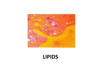 LIPIDS Introduction