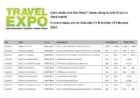 Can't Make It to the Show? Come Along to One of Our In