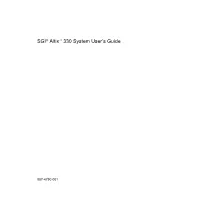 SGI® Altix™ 330 System User's Guide