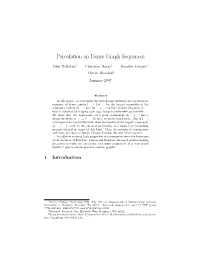 Percolation on Dense Graph Sequences