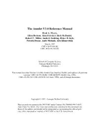 The Amulet V3.0 Reference Manual Brad A