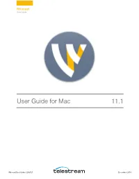 Wirecast User Guide | 266727 December 2018