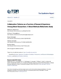 A Mixed Methods Bibliometric Study