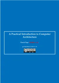 A Practical Introduction to Computer Architecture