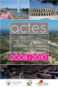 Actes Des 1Ères, 2Èmes & 3Èmes Assises