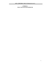 Basic Assessment Report [Regulation 23(1)] Appendix E