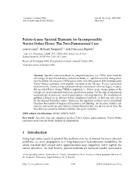 Fekete-Gauss Spectral Elements for Incompressible Navier-Stokes Flows: the Two-Dimensional Case 1 1, 1 Laura Lazar , Richard Pasquetti ∗ and Francesca Rapetti 1 Lab