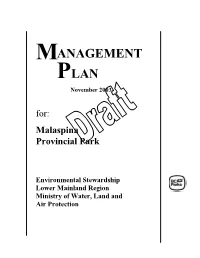 Malaspina Draft MP