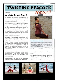 Newsletter Apr:May 2011. Issue 6