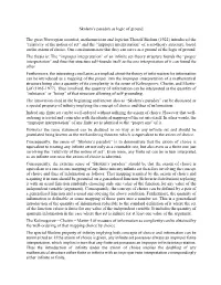 Skolem's Paradox As Logic of Ground the Great Norwegian Scientist, Mathematician and Logician Thoralf Skolem (1922) Introduced