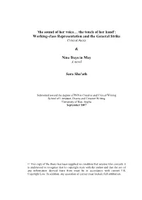 Working-Class Representation and the General Strike Critical Thesis