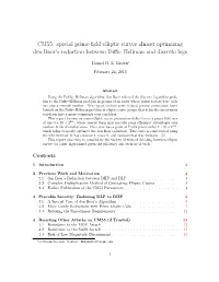 CM55: Special Prime-Field Elliptic Curves Almost Optimizing Den Boer's