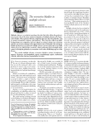 The Overactive Bladder in Multiple Sclerosis
