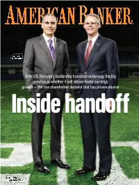 With U.S. Bancorp's Leadership Transition Underway, the Big