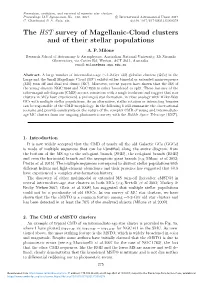 The HST Survey of Magellanic-Cloud Clusters and of Their Stellar Populations