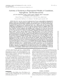 Activities of Sordarins in Experimental Models of Candidiasis