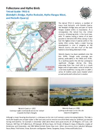 Botolph's Bridge, Hythe Redoubt, Hythe Ranges West And