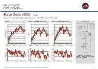 FTSE Factsheet