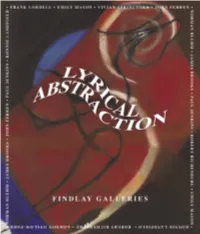 Lyrical Abstraction
