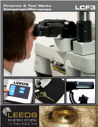 Firearms & Tool Marks Comparison Microscope