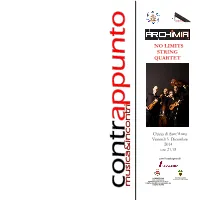 No Limits String Quartet
