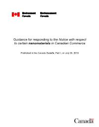Guidance for Responding to the Paragraph 71(1)(B) Notice Of