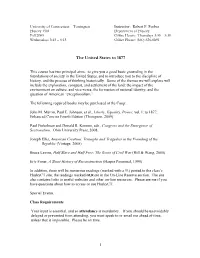 HIST 1501 Sample Syllabus (PDF)