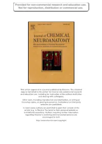 This Article Appeared in a Journal Published by Elsevier. the Attached Copy Is Furnished to the Author for Internal Non-Commerci