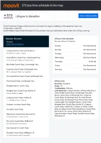573 Bus Time Schedule & Line Route
