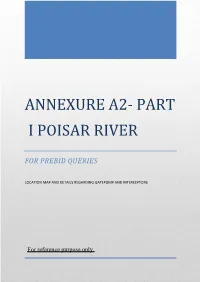 Annexure A2- Part I Poisar River