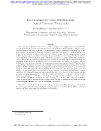 Deep Learning for Caries Detection Using Optical Coherence Tomography