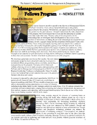 From the Director Jeffrey M