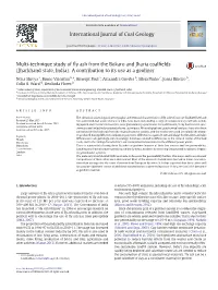 Multi-Technique Study of Fly Ash from the Bokaro and Jharia Coalfields